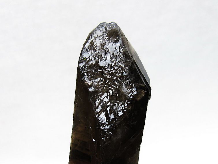 ブラジル産 モリオン 純天然 黒水晶 原石 [t633-2760] 2枚目