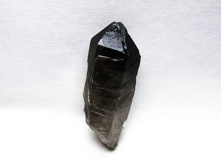 ブラジル産 モリオン 純天然 黒水晶 原石 [t633-2767] 1枚目