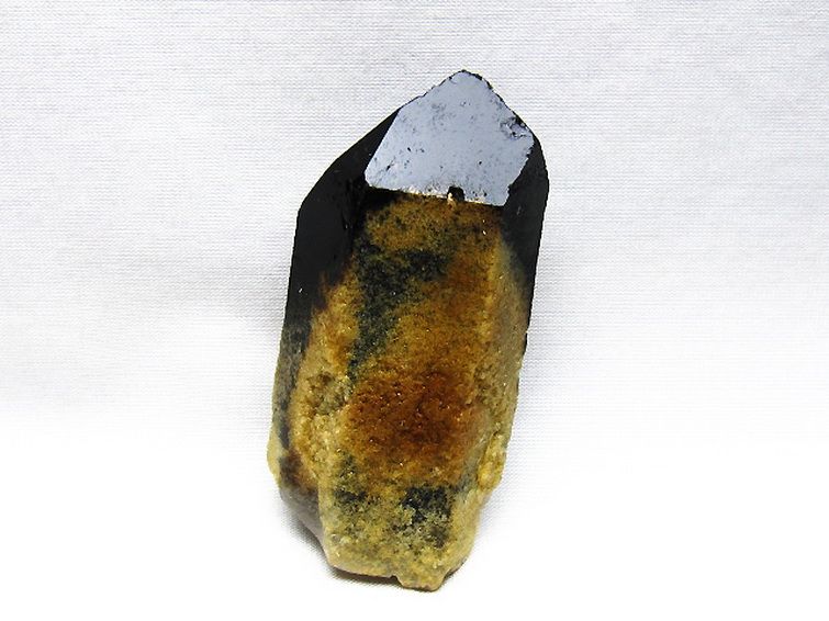 ブラジル産 モリオン 純天然 黒水晶 原石 [t633-2771] 1枚目