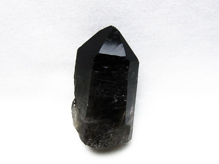 ブラジル産 モリオン 純天然 黒水晶 原石 [t633-2772] 1枚目