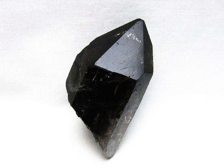 ブラジル産 モリオン 純天然 黒水晶 原石 [t633-2776] 1枚目