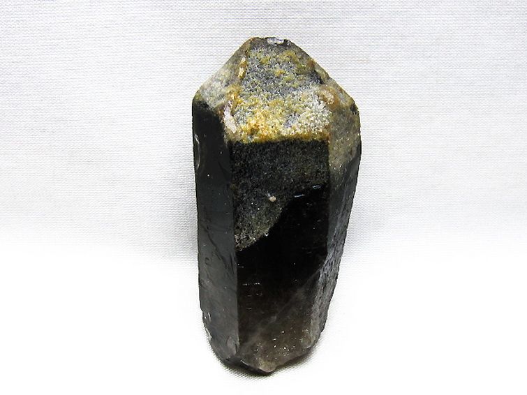 ブラジル産 モリオン 純天然 黒水晶 原石 [t633-2782] 1枚目