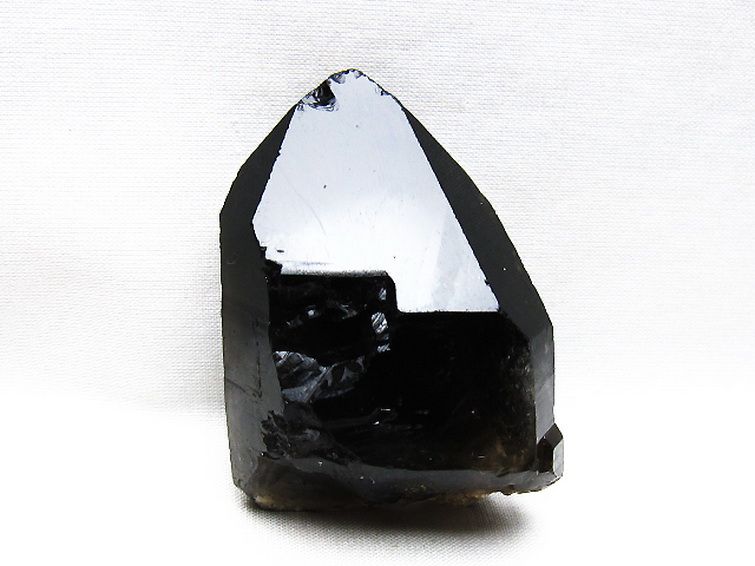 ブラジル産 モリオン 純天然 黒水晶 原石 [t633-2784] 1枚目