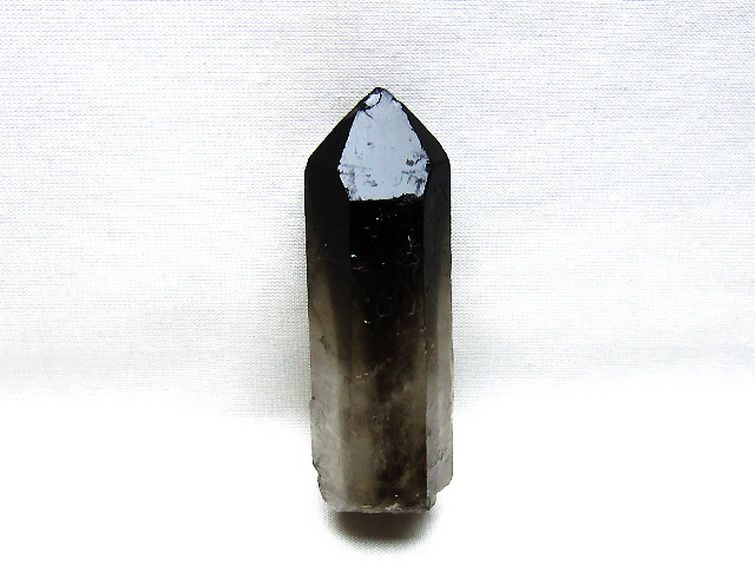 ブラジル産 モリオン 純天然 黒水晶 原石 [t633-2819] 1枚目