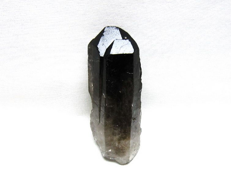 ブラジル産 モリオン 純天然 黒水晶 原石 [t633-2837] 1枚目