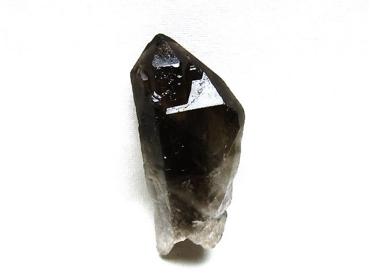 ブラジル産 モリオン 純天然 黒水晶 原石 [t633-2838] 1枚目