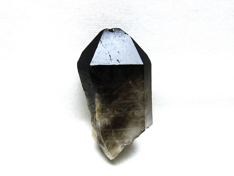ブラジル産 モリオン 純天然 黒水晶 原石 [t633-2854] 1枚目