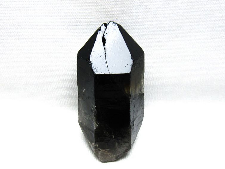 ブラジル産 モリオン 純天然 黒水晶 原石 [t633-2858] 1枚目