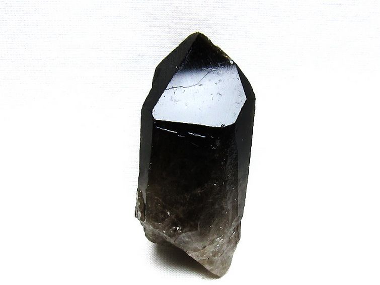 ブラジル産 モリオン 純天然 黒水晶 原石 [t633-2861] 1枚目