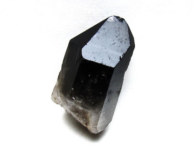 ブラジル産 モリオン 純天然 黒水晶 原石 [t633-2873] 1枚目