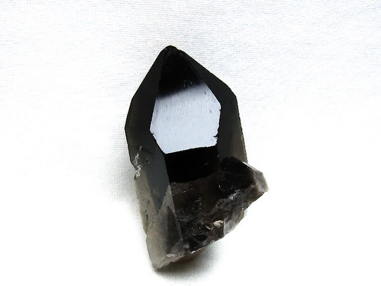 ブラジル産 モリオン 純天然 黒水晶 原石 [t633-2874] 1枚目