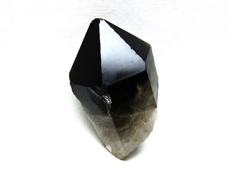 ブラジル産 モリオン 純天然 黒水晶 原石 [t633-2877] 1枚目