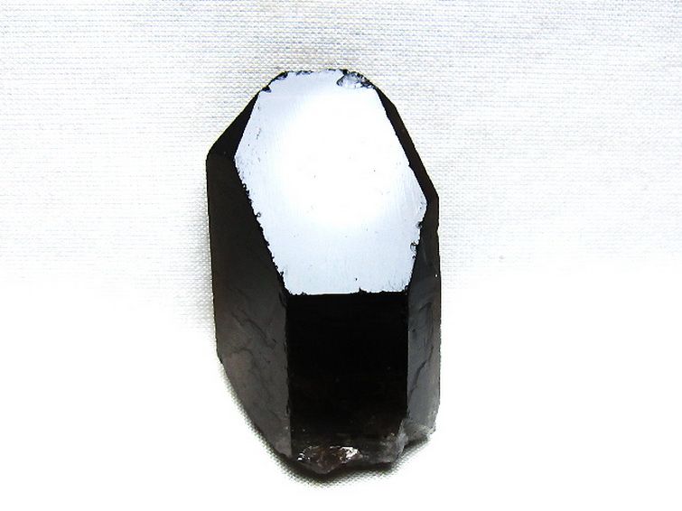 ブラジル産 モリオン 純天然 黒水晶 原石 [t633-2880] 1枚目
