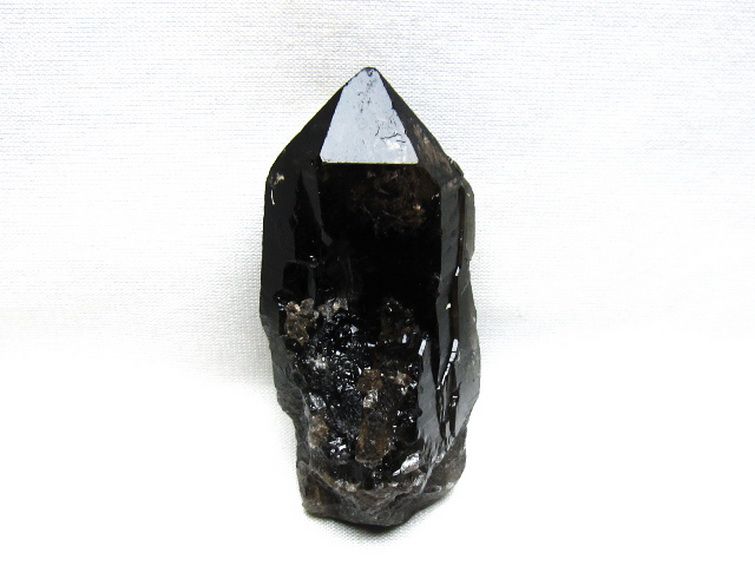 ブラジル産 モリオン 純天然 黒水晶 原石 [t633-2896] 1枚目
