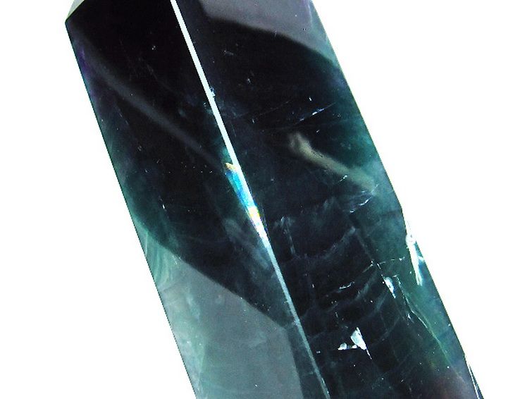 フローライト 四角柱 ポリッシュポイント[T634-5224] 1枚目