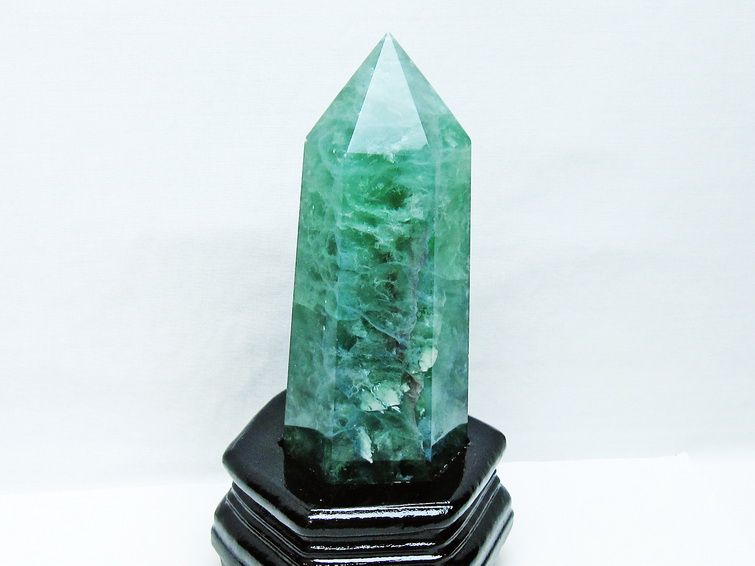 フローライト 六角柱[t634-5457]