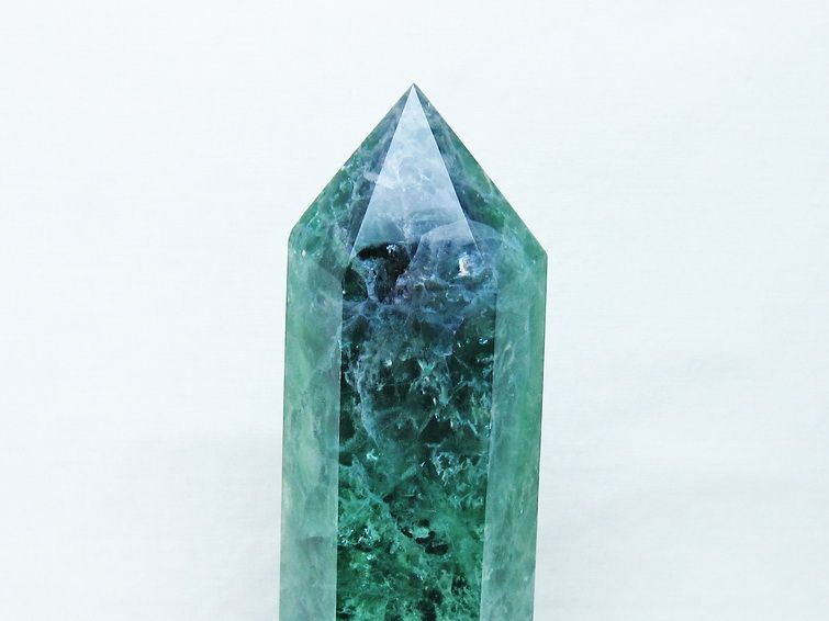 1.3Kg フローライト 六角柱[T634-5462] 3枚目