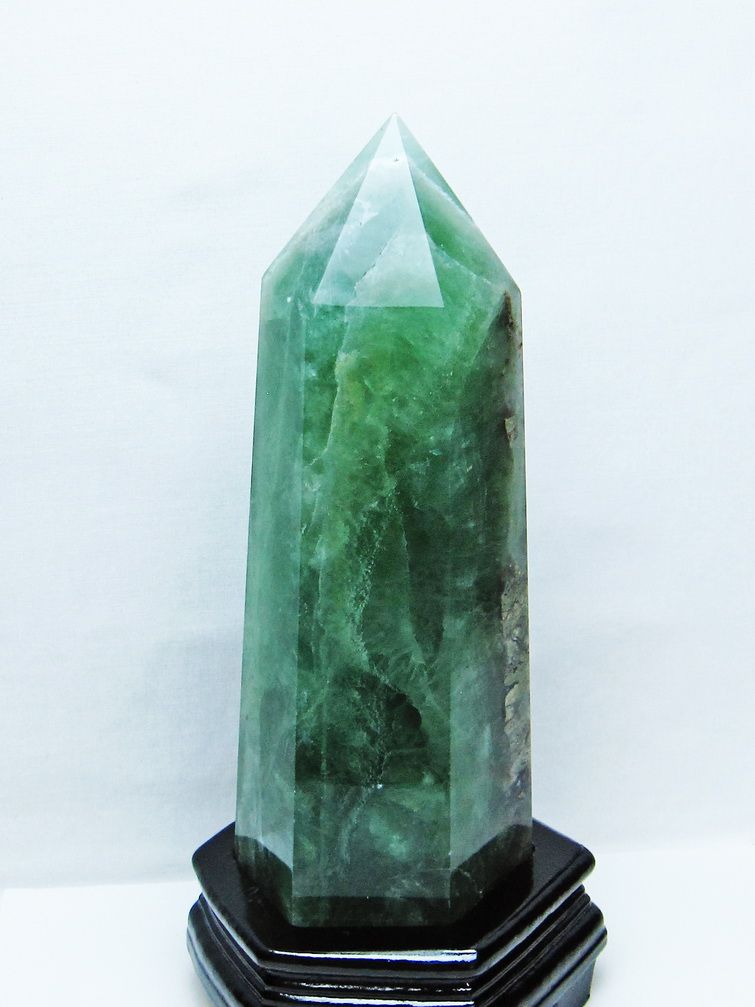 2.9Kg フローライト 六角柱[T634-5527] 1枚目