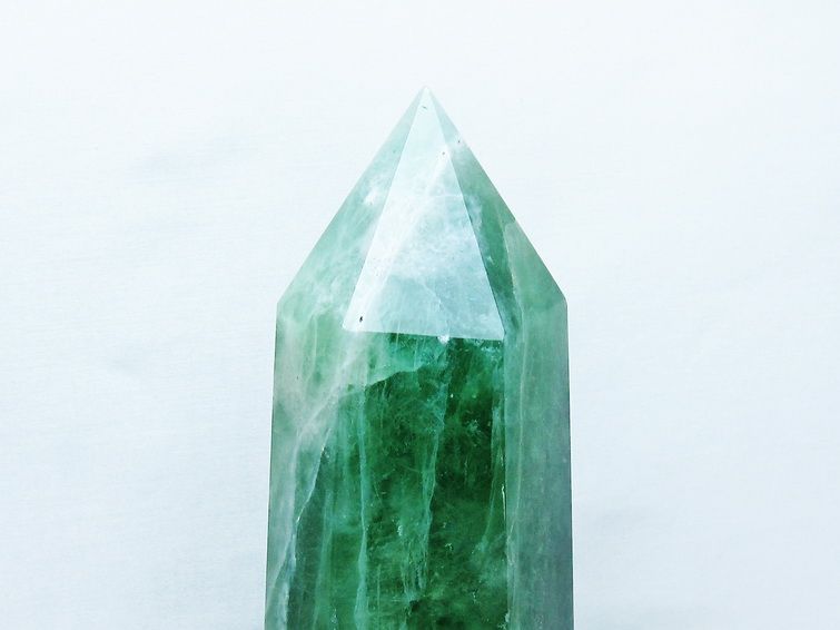 2.9Kg フローライト 六角柱[T634-5527] 3枚目