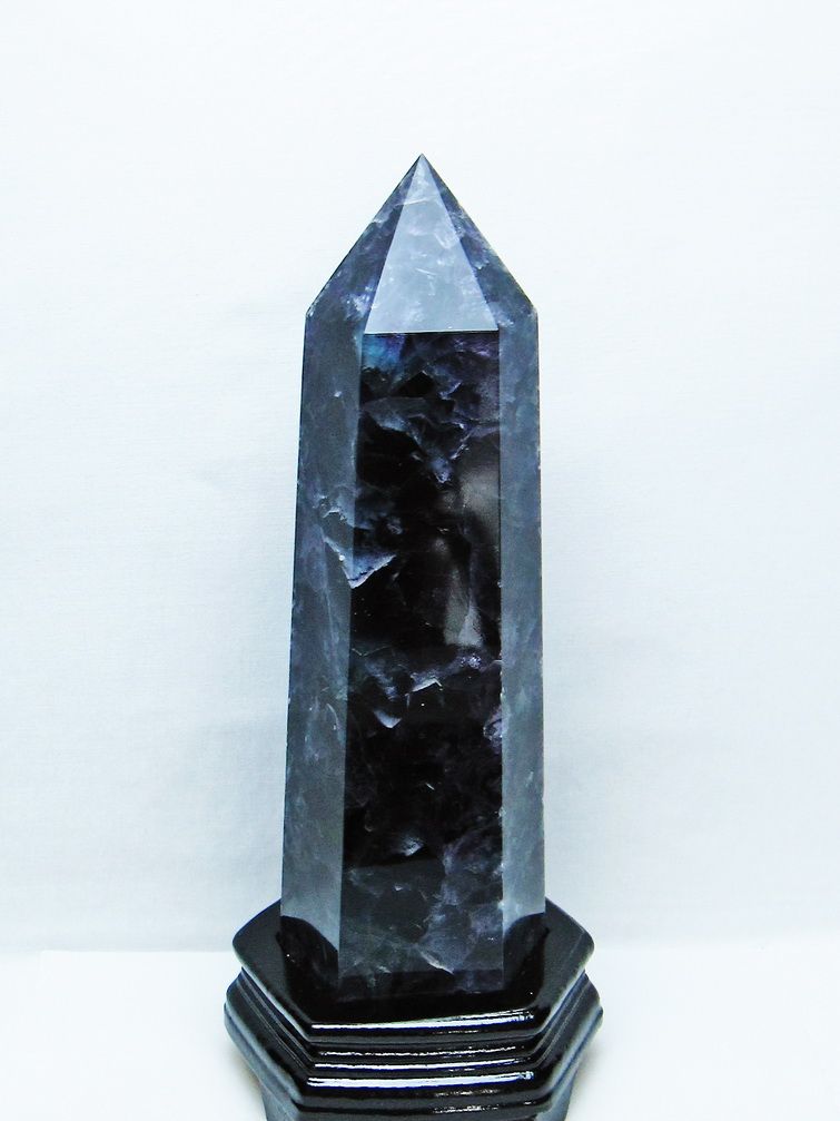 3.4Kg フローライト 六角柱[T634-5529] 1枚目