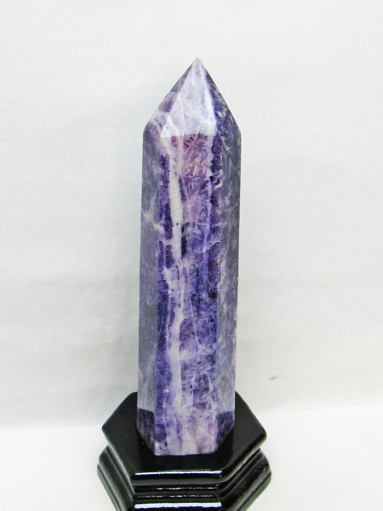 1.1Kg フローライト 六角柱 [t634-5647] 1枚目