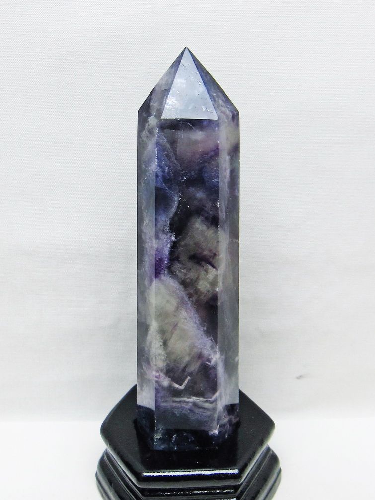 フローライト 六角柱 [t634-5654] 1枚目