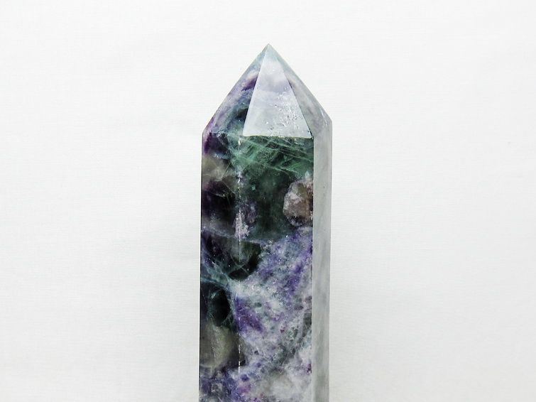 1.8Kg フローライト 六角柱 [t634-5674] 2枚目