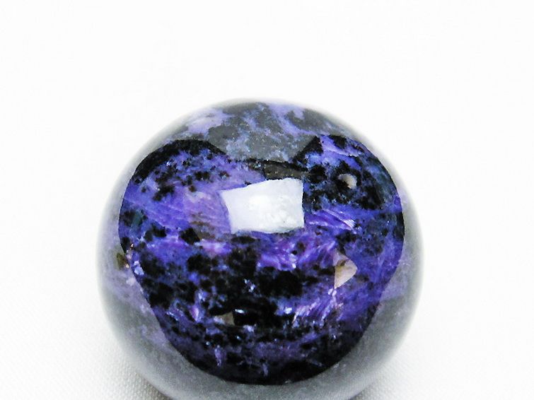 チャロアイト 丸玉 36mm [T637-4458] 2枚目