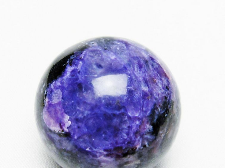 チャロアイト 丸玉 34mm [T637-4474] 2枚目