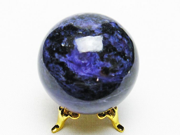 チャロアイト 丸玉 38mm [T637-4486] 3枚目