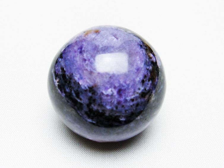 チャロアイト 丸玉 38mm [t637-4492] 1枚目