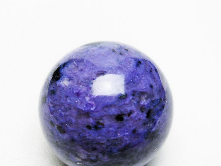 チャロアイト 丸玉 34mm [T637-4514] 2枚目