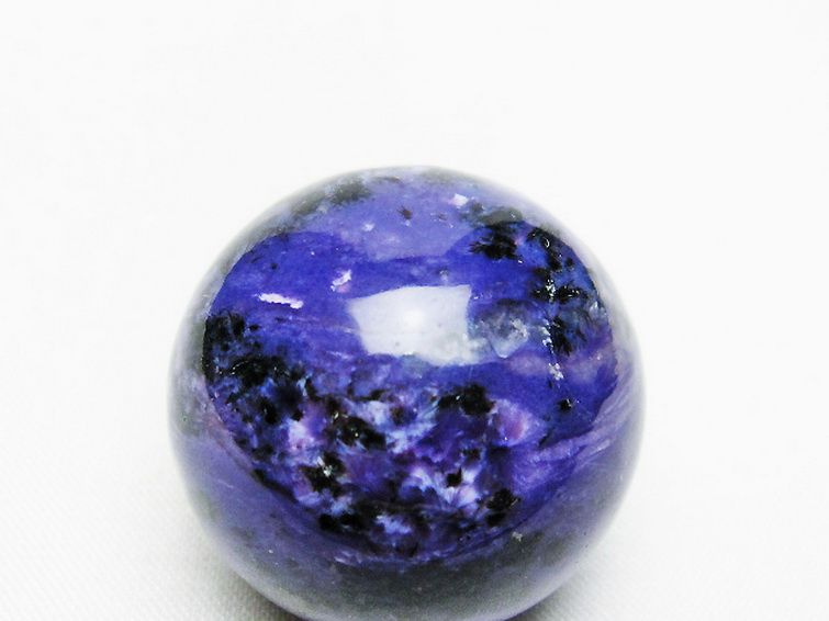 チャロアイト 丸玉 32mm [T637-4515] 2枚目