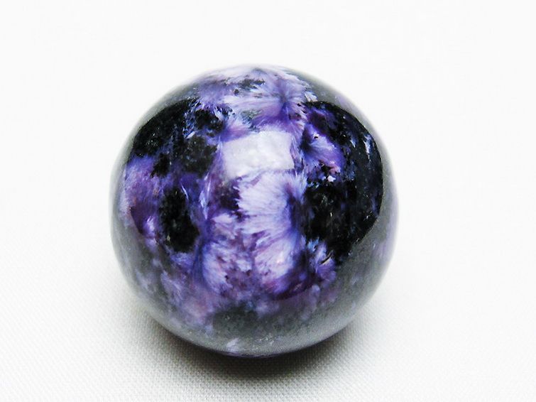 チャロアイト 丸玉 36mm [T637-4517] 1枚目