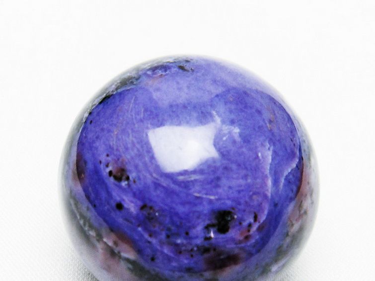 チャロアイト 丸玉 36mm [T637-4523] 2枚目