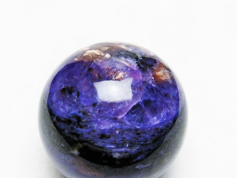 チャロアイト 丸玉 38mm [T637-4549] 2枚目