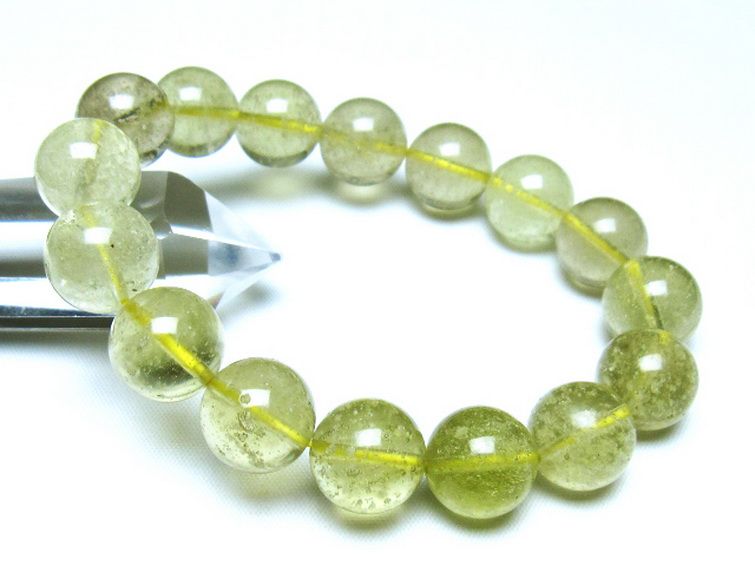 リビアングラス ブレスレット 14mm [t64-819] 1枚目