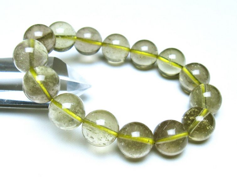 リビアングラス ブレスレット 14mm [t64-828] 1枚目