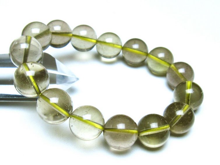 リビアングラス ブレスレット 14mm [t64-829] 1枚目