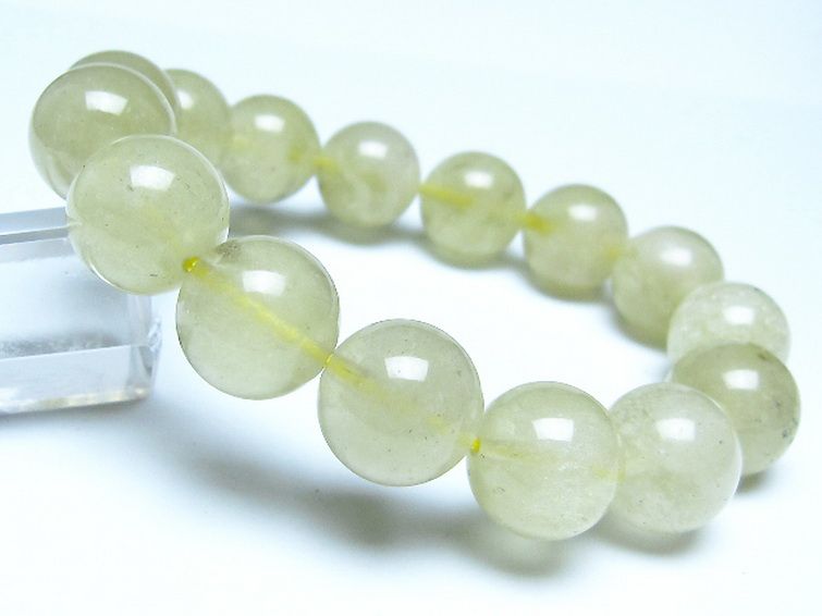 リビアングラス ブレスレット 14mm [t64-837] 1枚目