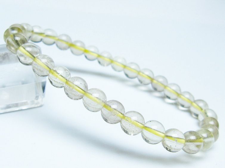 リビアングラス ブレスレット 6mm [t64-884] 1枚目