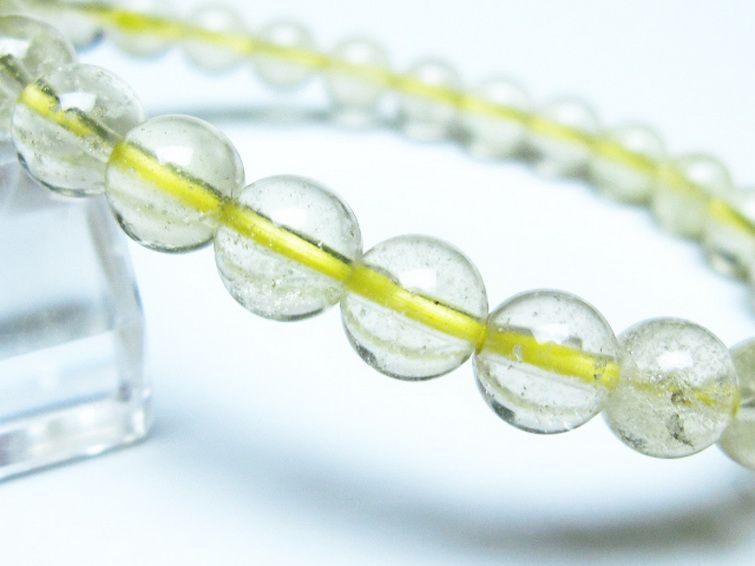 リビアングラス ブレスレット 7mm [t64-888] 3枚目