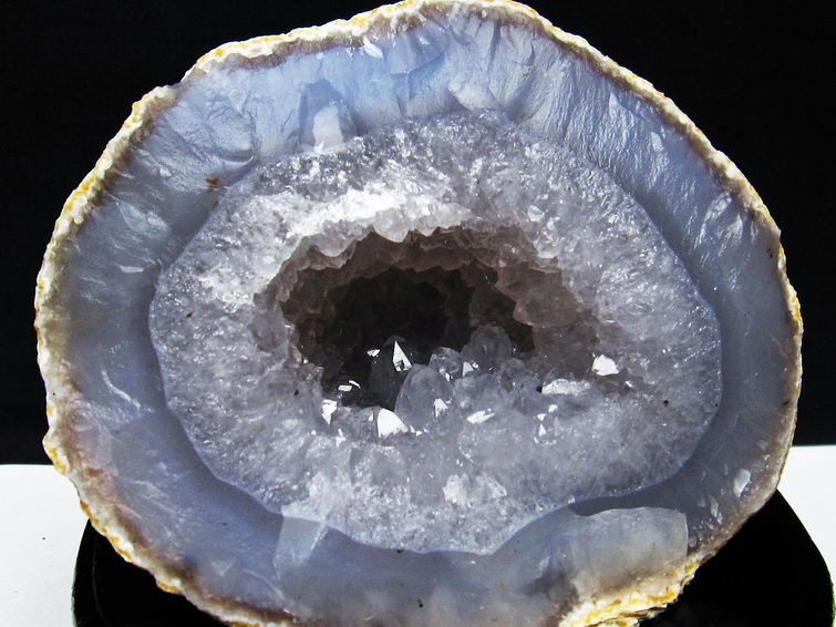 ウルグアイ産 アゲート水晶ドーム[T640-2072] 2枚目