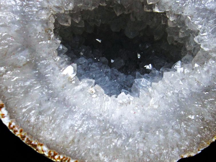 ウルグアイ産 アゲート水晶ドーム[T640-2077] 3枚目