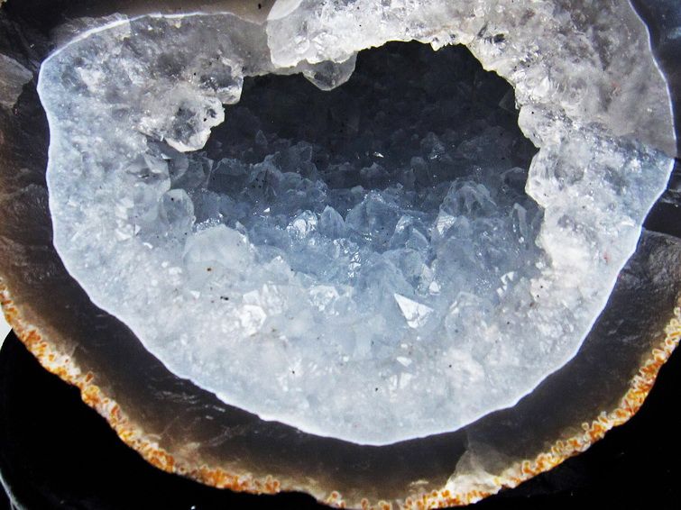 ウルグアイ産 アゲート水晶ドーム [t640-2099] 3枚目