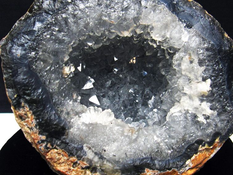 ウルグアイ産 アゲート水晶ドーム[T640-2112] 2枚目