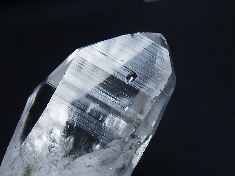 レムリアンシード水晶 原石 ミナスジェライス州コリント産 ※証明書付き[T641-1847] 2枚目