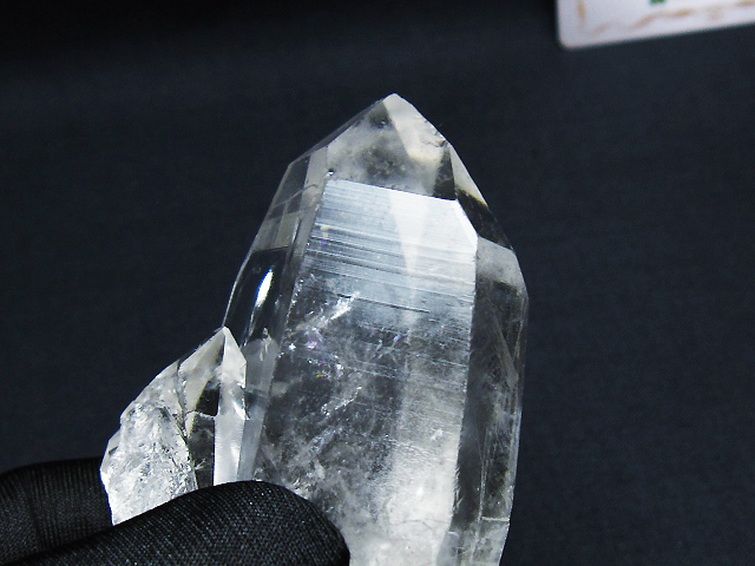 レムリアンシード水晶 原石 ミナスジェライス州コリント産 ※証明書付き[T641-1899] 3枚目