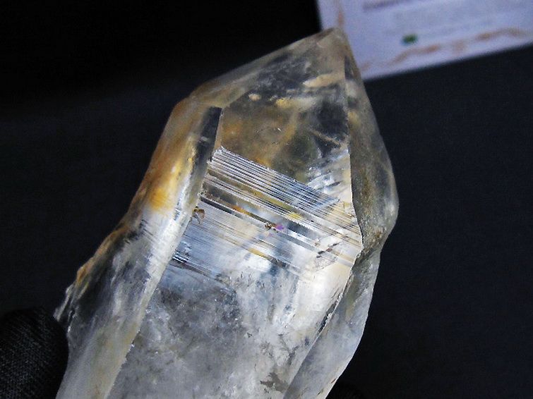 レムリアンシード 水晶 原石 ミナスジェライス州コリント産 ※証明書付き[T641-1908] 3枚目