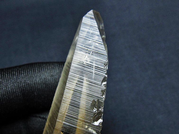 レムリアンシード 水晶 原石 ミナスジェライス州コリント産 ※証明書付き[T641-2039] 3枚目